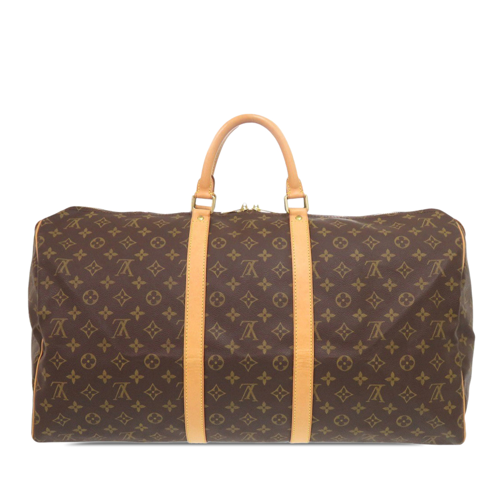 Pre-Loved Louis Vuitton Monogram Keepall 55 - Picture 2 of 12